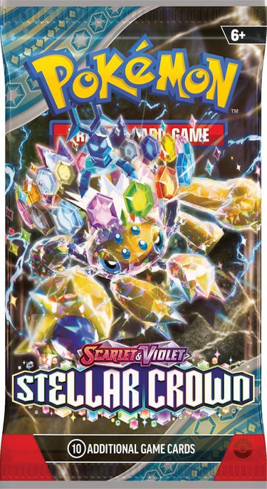 POKEMON TCG: Scarlet & Violet Stellar Crown BOOSTER PACK one